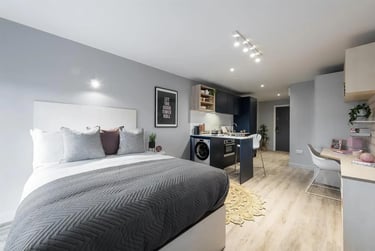 1 bed studio, Stanley Place, Meadowbank, Edinburgh, EH75TB - Image 2